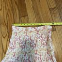 Rococo  Sand Paisley Print Tiered DIagonal Smocked Top Maxi Skirt Size Small Photo 7