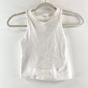 Abercrombie & Fitch Abercrombie YPB Racerback Seamless High Neck Tank Top White Small Photo 2