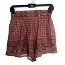 Olivaceous  Burgundy Boho High Rise Shorts Women’s Size Small NWT Photo 0