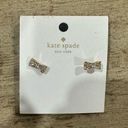 Kate Spade ♠️ GOLD BOW EARRINGS♠️ Photo 0