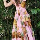 Dolce & Gabbana NWT  Pineapple Cotton Dress Size 38 Photo 0