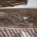 Anthropologie  Jasper & Jeera Metallic Leather Cotton Blend Large Pouch Tassel Photo 11