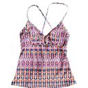 Jessica Simpson NEW  Women's Print Bikini Swimsuit Separates Pink Size Medium Photo 1