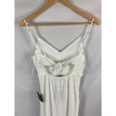 Lulus NWT  View and I White Tie-Back Faux-Wrap Midi Dress Size XS Photo 5