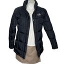 The North Face  Black PufferJacket Quilted Front & Back Logo Womens Size Small Photo 2