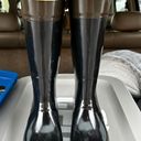 Boutique Rainboots Black Size 8 Photo 0