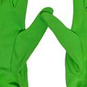 Vintage Neon Green Nylon Forearm Gloves Photo 4