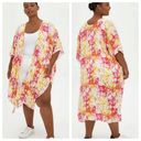 Torrid  open tie dye kimono coverup Photo 1