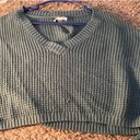 Aeropostale Green Knit Sweater Photo 1