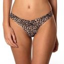 Relleciga  | leopard animal print cheeky bikini bottoms small Photo 0