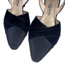 St. John Black Slingback Block Heel Photo 4