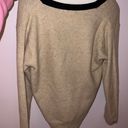 Boutique Cream Sweater Tan Photo 2