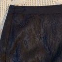 Dana Buchman Black patterned pencil skirt Photo 2
