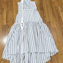 Veronica Beard  Radley Striped Halter Midi Dress size 4 Photo 8