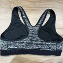 Nike  Pro Black and White Dri Fit Sports Bra Women’s Small Photo 2