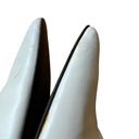 Donald Pliner  Leather Mid Calf Pointed Toe Boots, Ivory Photo 9