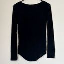 Wilfred  Free Aritzia Black and Gray Long Sleeve Shirt - Size Small Photo 4