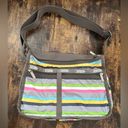 LeSportsac SET:  | ladies nylon crossbody handbag + pouch. Photo 5