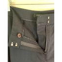 Lafayette 148  | Black Virgin Wool Blend "Menswear" Wide Leg Pant Size 10 Photo 4