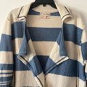 We The Free  FP Acadia Striped Oversized Long Line Wool Sporty Cardigan XS S Photo 6