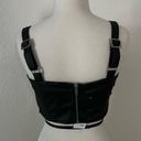 New Look NWT  Leather Style Corset Top Photo 2