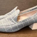 AD & Daughters A.D & Daughters Women's Loafers Greyton Grey Blush Plaid Patent Heel Size 8 Photo 1