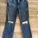 Good American  Straight Leg Cropped Jeans Photo 0