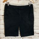 CAbi  Bermuda Shorts Black Size 4 Photo 0