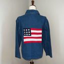 New Direction Funky Vintage 90s  Stars & Stripes Denim Jacket! Photo 5