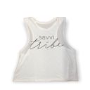 Savvy Savvi Tribe Women’s White  Tank Top Photo 0