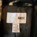 Amuse Society  Faux Fur Coat Photo 3