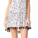 Poupette St. Barth Heni Tassel Mini Dress Black Photo 3