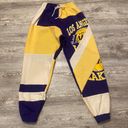 Nba Boho_Basement  Reworked Los Angeles Lakers Sustainable Fleece Joggers Photo 1