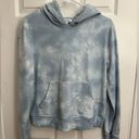 Good American  Tie Dye Hoodie Sweatshirt Cloud Tie Dye Photo 6