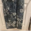 Adrianna Papell NWT  Blue Floral Matelasse Long Dress Formal Event Black tie prom Photo 2