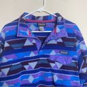 Patagonia Synchilla T-Snap Guatemalan Tango Aztec Print Pullover Fleece Photo 4