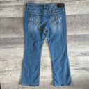 Maurice's  Medium Wash Bootcut Stone Wash Jeans Womens 15/16 (37X31) Mid Rise Photo 3