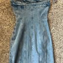 ZARA Denim Dress Photo 1