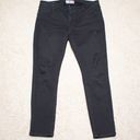 CAbi  #3387 Slim Black Distressed Jeans 8 Photo 0