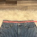 American Eagle Mom Jean high rise striped cotton denim jeans 12 Photo 6