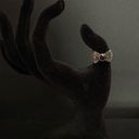 Ruby Vintage  And Marcasite Bow Tie Ring Photo 1