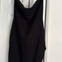 Pretty Little Thing Black  Side Split Midi Dress Photo 6