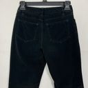 J.Jill  Corduroy Black Mid-Rise Pants Size 0P Photo 7