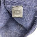 360 Cashmere NWT  Lucia Ombre Polo Misty Blue Turtleneck Sweater Size XS Photo 5