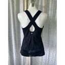 Lululemon  Women's Black Athleisure Built In Bra Criss Cross Swift Tank 4 Photo 3