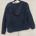 Brandy Melville Navy Blue John Galt Hoodie Jacket Photo 2