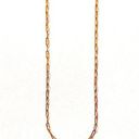 Tehrani Jewelry 14k Solid Gold paperclip necklace | 1.5 mm paperclip chain | 24 inches long | Photo 1