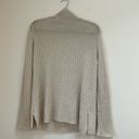 Vince  Twist Neck Wool & Cashmere Turtleneck Sweater Photo 7