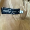 Vera Pelle VTG  Camel Brown Leather Jacket Lined Womens 44 (US Small / Medium) Photo 8