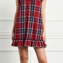 Hill House  Home Cordelia Dress - Red Tartan Photo 0